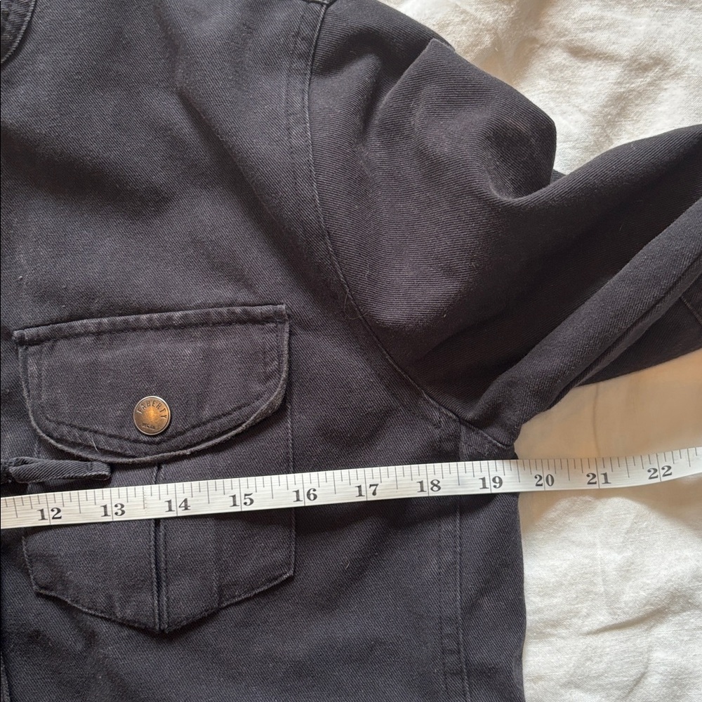 Faherty 100% Cotton Navy Chore Coat, S - Picture 5 of 7